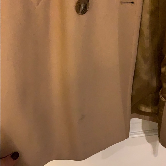 Banana Republic lined wool tan/camel topcoat. - Picture 6 of 6